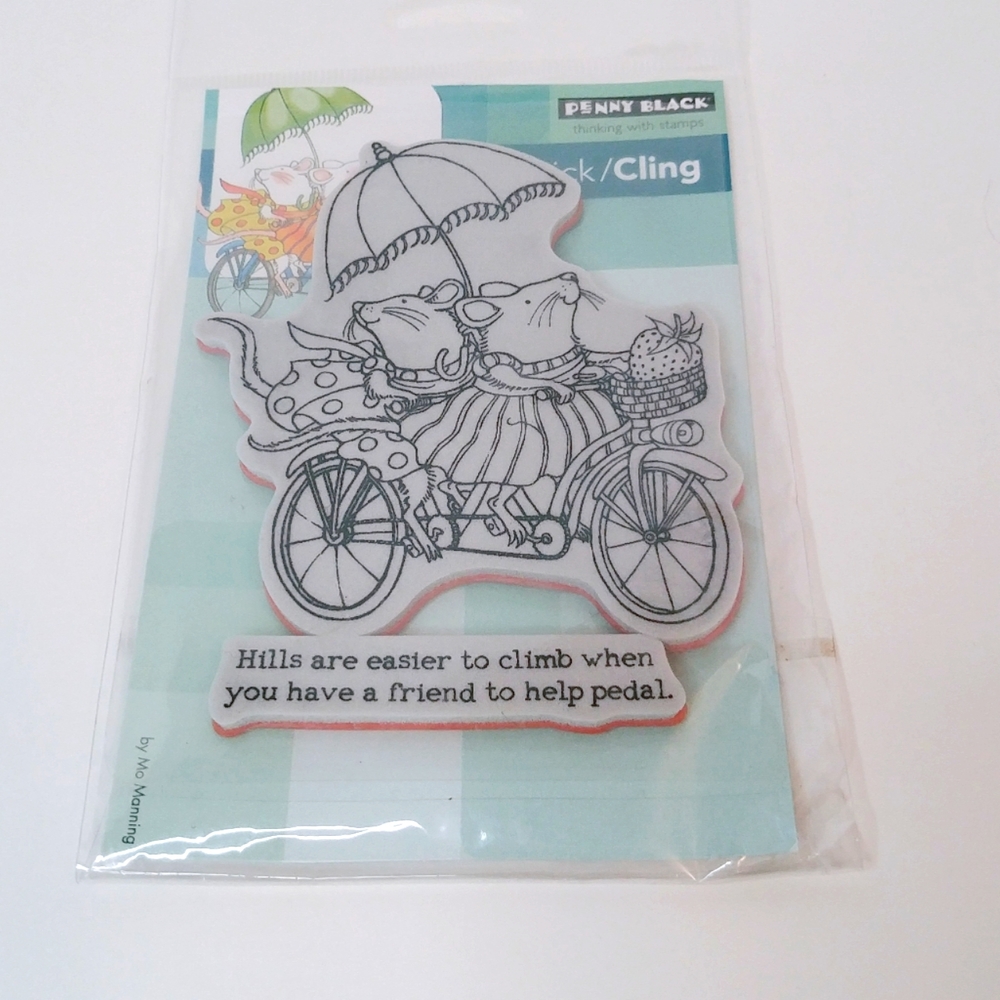 Penny Black Slapstick Cling Rubber Stamp NIP